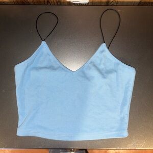 Light Blue Spaghetti Strap Top